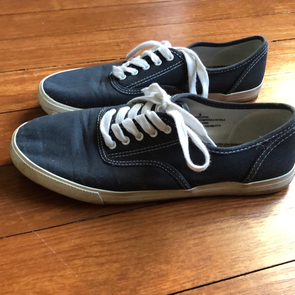 Navy sneakers